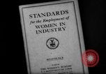 Image of women workers United States USA, 1931, second 15 stock footage video 65675048207