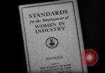 Image of women workers United States USA, 1931, second 18 stock footage video 65675048207