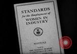 Image of women workers United States USA, 1931, second 21 stock footage video 65675048207