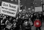 Image of Labor Day parade New York City USA, 1918, second 22 stock footage video 65675048216