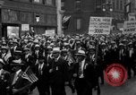 Image of Labor Day parade New York City USA, 1918, second 32 stock footage video 65675048216