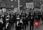 Image of Labor Day parade New York City USA, 1918, second 38 stock footage video 65675048216