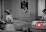Image of maternity ward Spain, 1942, second 27 stock footage video 65675048270