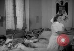 Image of maternity ward Spain, 1942, second 32 stock footage video 65675048270