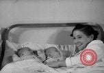 Image of maternity ward Spain, 1942, second 62 stock footage video 65675048270