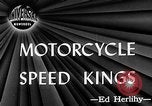 Image of bike race Barcelona Spain, 1946, second 1 stock footage video 65675048283