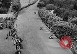 Image of bike race Barcelona Spain, 1946, second 12 stock footage video 65675048283