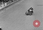 Image of bike race Barcelona Spain, 1946, second 22 stock footage video 65675048283