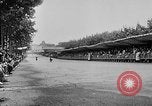Image of bike race Barcelona Spain, 1946, second 27 stock footage video 65675048283