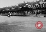 Image of bike race Barcelona Spain, 1946, second 28 stock footage video 65675048283