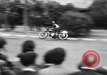 Image of bike race Barcelona Spain, 1946, second 33 stock footage video 65675048283