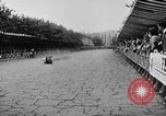 Image of bike race Barcelona Spain, 1946, second 41 stock footage video 65675048283