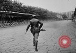 Image of bike race Barcelona Spain, 1946, second 44 stock footage video 65675048283