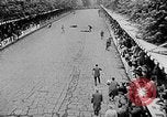 Image of bike race Barcelona Spain, 1946, second 46 stock footage video 65675048283