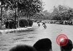 Image of bike race Barcelona Spain, 1946, second 47 stock footage video 65675048283