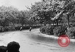 Image of bike race Barcelona Spain, 1946, second 52 stock footage video 65675048283