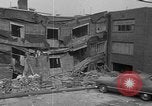 Image of wrecked apartment Seattle Washington USA, 1950, second 42 stock footage video 65675048287