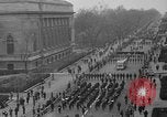 Standbild anti-kommunistischen Loyalität Parade auf der Fifth Avenue New York City USA, 1950, aus Sekunde 8 historischem Filmmaterial Videoclip 65675048288