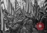 Standbild anti-kommunistischen Loyalität Parade auf der Fifth Avenue New York City USA, 1950, aus Sekunde 54 historischem Filmmaterial Videoclip 65675048288