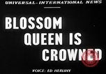 Standbild Blossom Queen United States USA, 1950, aus Sekunde 4 historischem Filmmaterial Videoclip 65675048292