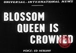 Standbild Blossom Queen United States USA, 1950, aus Sekunde 5 historischem Filmmaterial Videoclip 65675048292
