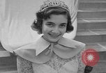 Standbild Blossom Queen United States USA, 1950, aus Sekunde 54 historischem Filmmaterial Videoclip 65675048292