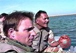 Standbild United States Coast Guard in Desert Storm Arabische Halbinsel, 1991, aus Sekunde 53 historischem Filmmaterial Videoclip 65675048327