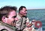 Standbild United States Coast Guard in Desert Storm Arabische Halbinsel, 1991, aus Sekunde 56 historischem Filmmaterial Videoclip 65675048327