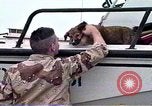 Standbild Operation Desert Storm United States Coast Guard Moral Saudi-arabien, 1991, aus Sekunde 3 historischem Filmmaterial Videoclip 65675048329