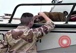 Standbild Operation Desert Storm United States Coast Guard Moral Saudi-arabien, 1991, aus Sekunde 4 historischem Filmmaterial Videoclip 65675048329