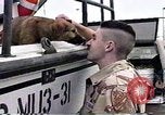 Standbild Operation Desert Storm United States Coast Guard Moral Saudi-arabien, 1991, aus Sekunde 5 historischem Filmmaterial Videoclip 65675048329