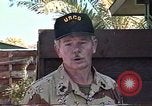 Standbild Operation Desert Storm United States Coast Guard Moral Saudi-arabien, 1991, aus Sekunde 13 historischem Filmmaterial Videoclip 65675048329