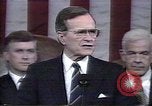Image of George H W Bush Saudi Arabia, 1991, second 34 stock footage video 65675048338