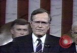 Image of George H W Bush Saudi Arabia, 1991, second 46 stock footage video 65675048338