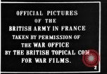 Image des soldats britanniques dans la bataille de la Somme France, 1916, de la seconde 1 séquences d'archives historiques vidéo 65675048355