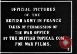 Image des soldats britanniques dans la bataille de la Somme France, 1916, de la seconde 4 séquences d'archives historiques vidéo 65675048355