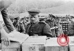 Image of British soldiers refilling limbers with artillery shells France, 1916, second 47 stock footage video 65675048357