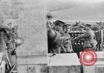 Image of British soldiers refilling limbers with artillery shells France, 1916, second 49 stock footage video 65675048357