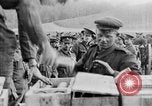 Image of British soldiers refilling limbers with artillery shells France, 1916, second 52 stock footage video 65675048357