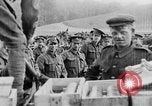 Image of British soldiers refilling limbers with artillery shells France, 1916, second 54 stock footage video 65675048357