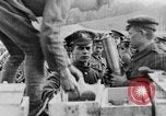 Image of British soldiers refilling limbers with artillery shells France, 1916, second 58 stock footage video 65675048357