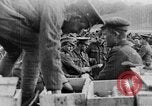 Image of British soldiers refilling limbers with artillery shells France, 1916, second 59 stock footage video 65675048357