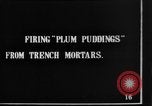 Image Les troupes britanniques employant Plum Pudding mortiers France, 1916, de la seconde 56 séquences d'archives historiques vidéo 65675048360