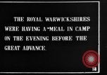 Image Royal Warwick Regiment à la bataille de la Somme France, 1916, de la seconde 30 séquences d'archives historiques vidéo 65675048362
