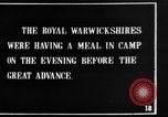 Image Royal Warwick Regiment à la bataille de la Somme France, 1916, de la seconde 31 séquences d'archives historiques vidéo 65675048362