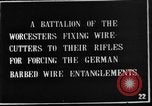 Image of British Worcesters equipped with cutters for barbed wire France, 1916, second 1 stock footage video 65675048363