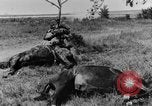 Standbild British 18 pounder Batterie Artillerie feuern Frankreich, 1916, aus Sekunde 38 historischem Filmmaterial Videoclip 65675048365