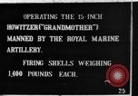 Image British Royal Marines tir obusier de 15 pouces France, 1916, de la seconde 1 séquences d'archives historiques vidéo 65675048366