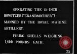 Image British Royal Marines tir obusier de 15 pouces France, 1916, de la seconde 5 séquences d'archives historiques vidéo 65675048366
