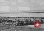 Standbild Allied schweren Geschützen auf Ordnance Hof Bordeaux Frankreich, 1918, aus Sekunde 1 historischem Filmmaterial Videoclip 65675048372